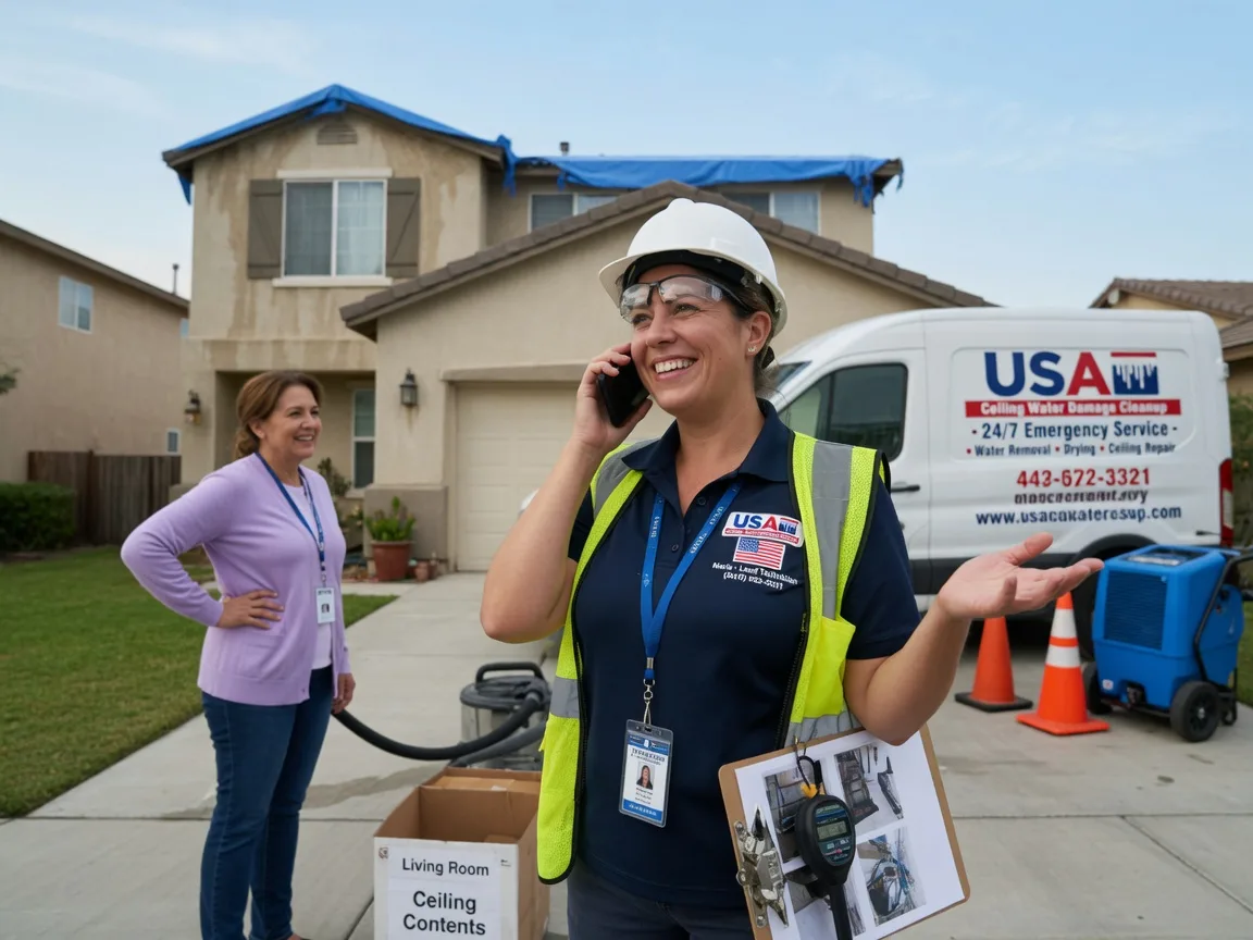 Ceiling Water Damage Restoration Dry Prong, LA FAQs